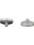 Soft Release Button Vidalı Metal Deklanşör Düğmesi (Çukur - Gümüş) 2