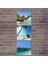 Ahşap Tablo Deniz Ve Tatil Baskılı 14X14 Cm 3 Parça 1