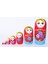 Ahşap Matruşka Bebek 7'li Set 1