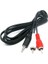3.5Mm Stereo Erkek/Rca Erkek Ses Kablosu (1.5M) 1