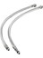 Batarya Flex Hortum 3/8-M10 40 Cm Kısa Uç 1