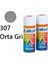 Orta Gri Solvent Bazlı Akrilik Sprey Boya 400 Ml. Made İn Italy 307 1