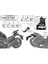 Gıvı 366kıt Yamaha Fz8-Fazer8 (10-15) Yan Çanta Taşıyıcı Bağlantı Kiti 2