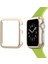 Apple Watch Uyumlu 2 42Mm Sert İnce Rubber Kılıf Watc 2 42Mm + Kırılmaz Cam 1