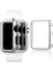 Apple Watch Uyumlu 2 42Mm Sert İnce Rubber Kılıf Watc 2 42Mm + Kırılmaz Cam 3