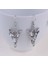 Lord Of The Rings Arwen Evenstar Akşam Yıldızı Elf Zirkon Kolye Küpe Set 3