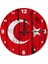 Eskimiş Ahşap Zemininde Bayrak Ahşap Duvar Saati 1