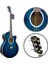 Gitar Akustik Extreme XAC45EQ4BL Sahne Gitarı 4