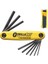 12589 Gorillagrip Katlanır Tip İnç Ölçü Allen Anahtar Seti Proguard İzole 9 Parça 1