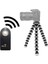 Nikon D5100 İçin HLYpro Gorillapod Tripod + ML-L3 Uzaktan Kumanda 1