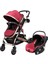 Baby Voyage Air Luxury 5 İn1 Travel Sistem Bebek Arabası - Bordo 1
