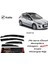 Peugeot 308 Cam Rüzgarlığı Sunplex Mügen Tip 4'lü 1