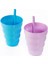 Nefnefhome Lux 2'Lı Funny Pipetli Bardak 1