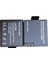 H9R H9 W9 Çift Batarya PG1050 1050 mAh Yedek Pil Seti 1