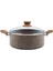 Stonelife Derin Tencere - 24 cm - Kahve - 18657 1