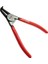 55-030 A01 3-10 Mm Dış Segman Pensesi Eğri Ve Yaylı 135 Mm 1