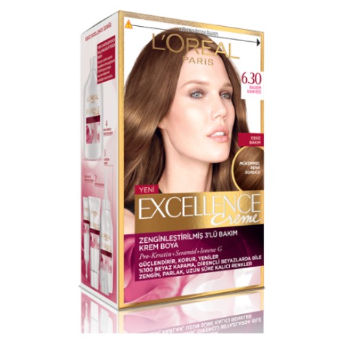 Loreal Excellence Creme 6.30 Badem Kahvesi Saç Boyası Fiyatı
