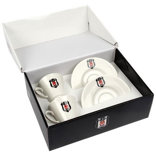 Kartal Yuvası Beşiktaş Kahve Fincanı Seti 2 Kişilik Lisanslı Fiyatı