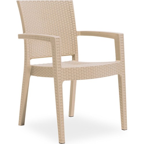 Novussi Rattan Camsız Masa Sandalye Takımı 6 Sandalyeli 90 x Fiyatı