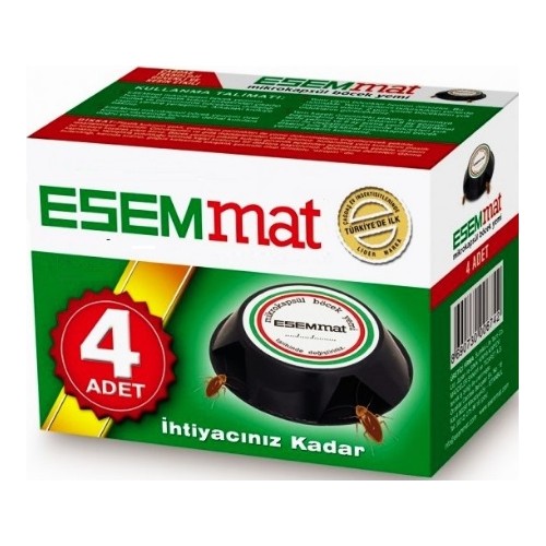 Esemmat Hamam Böceği Yemi 12 Ay Etkili 4 Adet Fiyatı