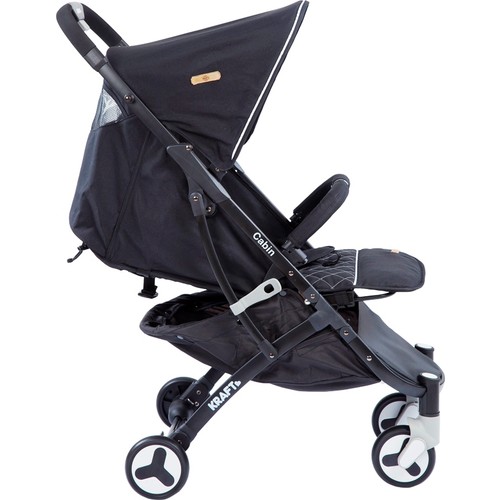 Kraft Cabin Baston Bebek Arabası Siyah Fiyatı Taksit