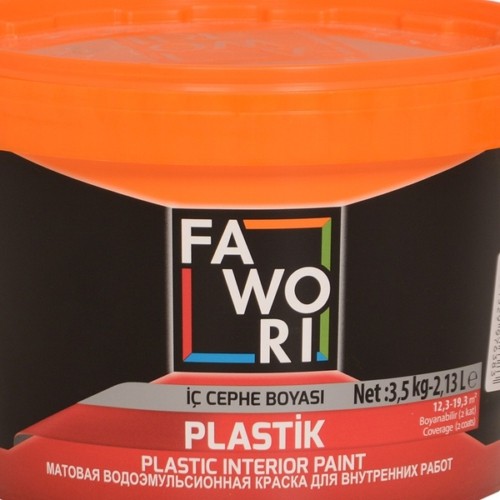 Fawori Plastik İç Cephe Boyası 3,5 Kg Kül Gri Fiyatı