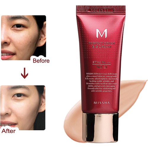 Missha M Perfect Cover BB Cream SPF42 (No.21/Light Beige) Fiyatı