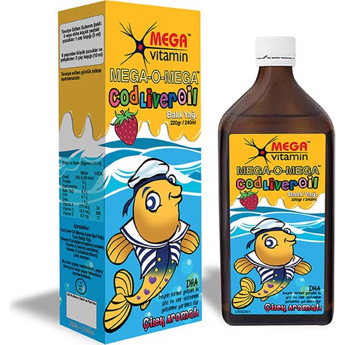 Mega Vitamin MegaOMega Sıvı Balık Yağı 240 ml Fiyatı