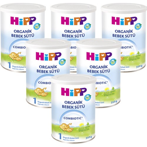 Hipp 1 Organik Combiotic Bebek Sütü 350 gr 6�lı Fiyatı