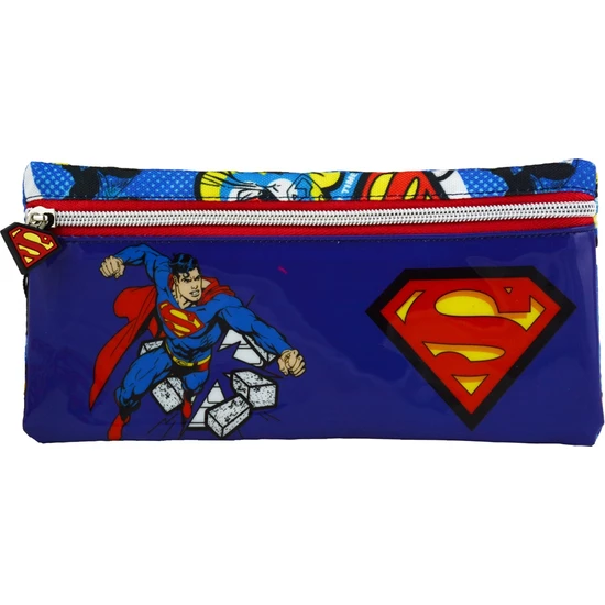 SUPERMAN PUNCH KALEM ÇANTASI MINI