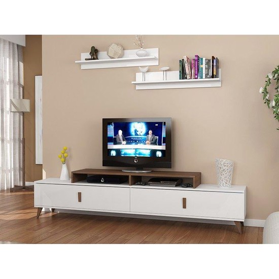 Sanal Mobilya Senfoni Raflı Tv Ünitesi Fiyatı Taksit Seçenekleri