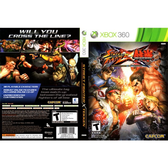 Street Fighter Vs. Tekken Edição Especial - X-360