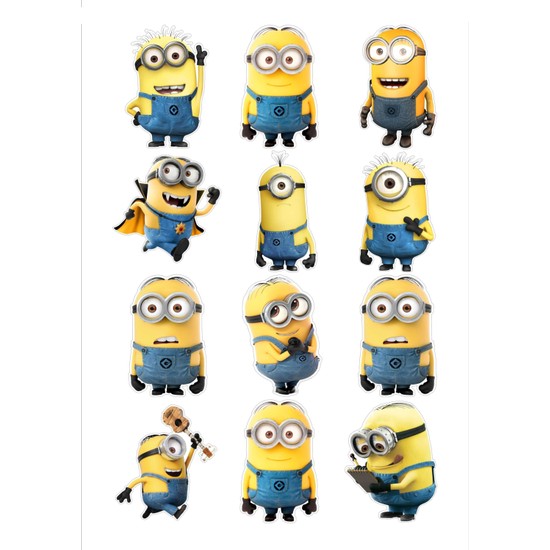 Stickermarket Minions Sticker Seti Fiyatı Taksit Seçenekleri