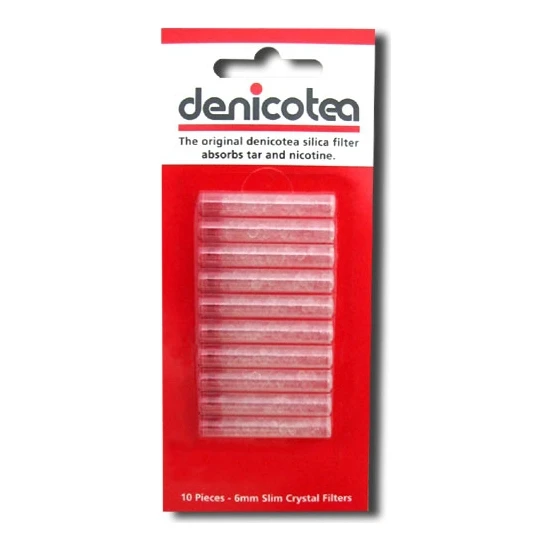 Denicotea Karbon Sigara Filtresi 6Mm (10'lu Adet)