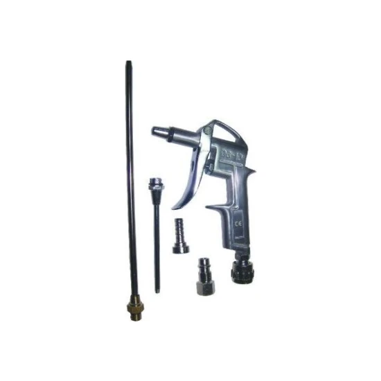 İşkur Makine Kompresör Hava Üfleme Tabancası-5 Parça Hava Tabanca Seti