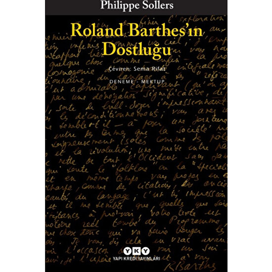 Roland Barthes’In Dostluğu