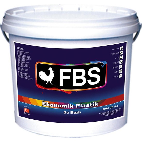 Fbs İç Cephe Duvar Boyası 20 Kg İnci Beyazı Fiyatı