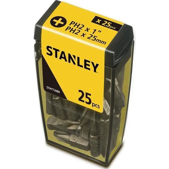 Stanley Stht726808L 25 Adet Ph2 Vidalama Uç Seti