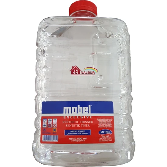 Mobel Sentetik Tiner 2500 Ml