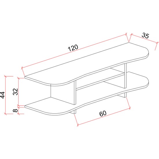 Ankara Mobilya Kelebek Tv Sehpası Ceviz Fiyatı Taksit Seçenekleri