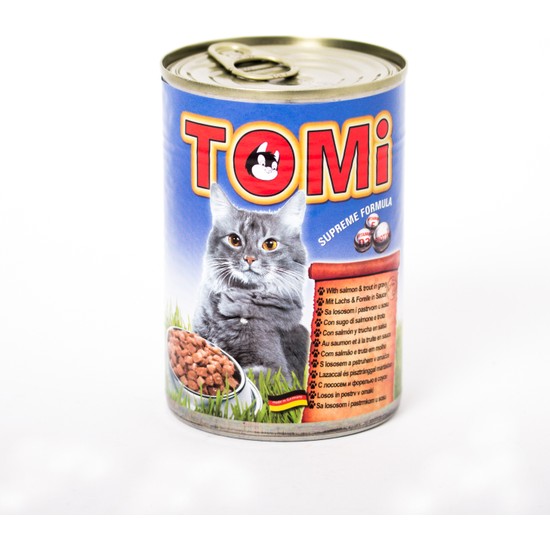 Tomi Somon Alabalıklı Kedi Konservesi 400 gr Fiyatı