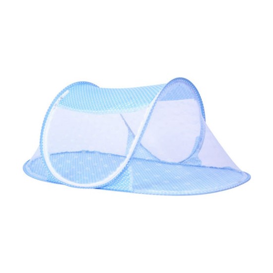 TveT Katlanabilir Bebek Sineklik Koruyucu Cibinlik Mavi