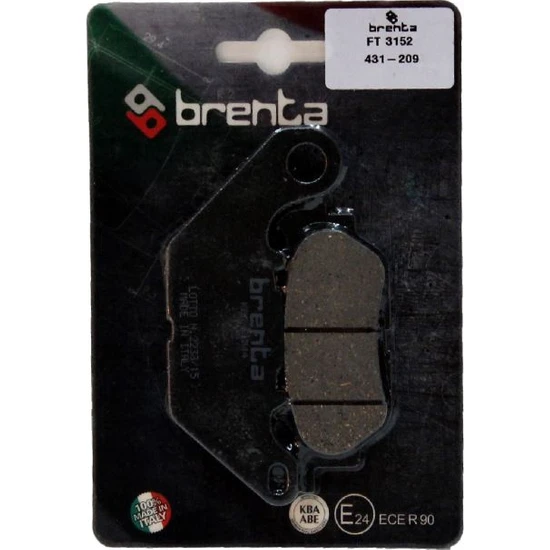 Brenta Yamaha YBR 125 CITY Brenta Disk Ön Fren Balata