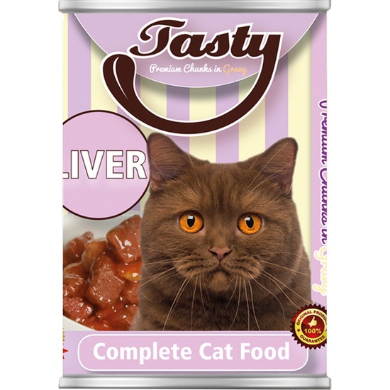 Tasty Ciğerli Kedi Konserve Yaş Maması 415 GR Fiyatı