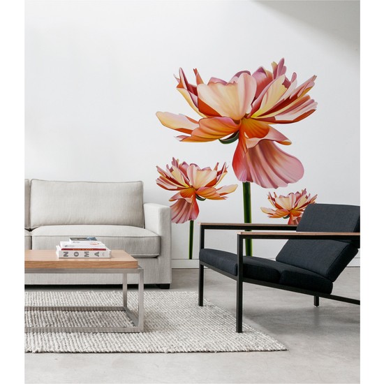 Stok Fazlası Blush Flower Dev Duvar Sticker Fiyatı Stok Fazlası Blush Flower Dev Duvar Sticker Fiyatı