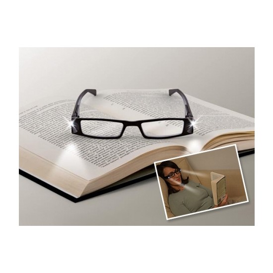 Toptancı Kapında Led Işıklı Kitap Okuma Gözlüğü