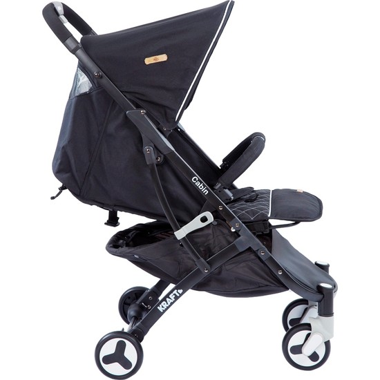 Kraft Cabin Baston Bebek Arabası Siyah Fiyatı Taksit