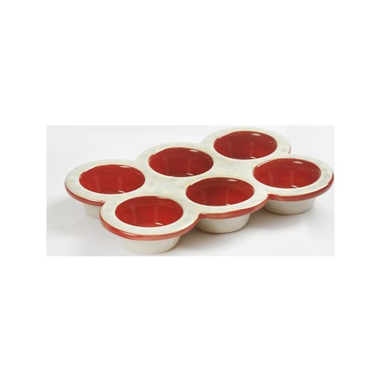 Yargıcı Porselen Seramik Muffin Kek Kalıbı Bordo Fiyatı