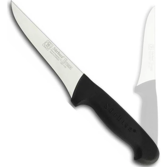 Sürbisa  Sürmene Kasap Sıyırma Bıçağı Pimsiz 61112 - En 3.6 Cm Boy 14.0 Cm Kalınlık 3.0 Mm