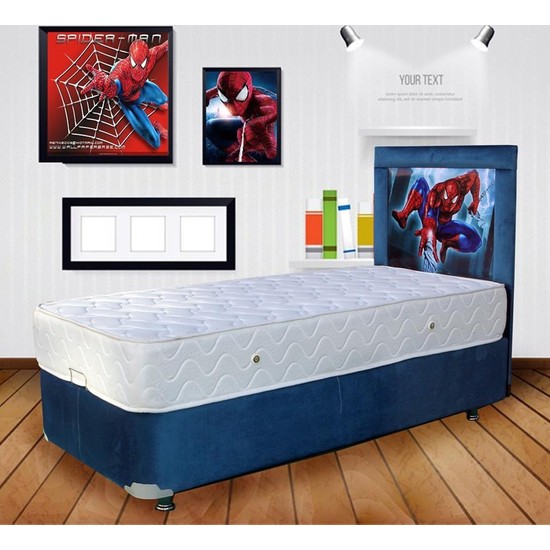 Home Shopping Mall Tek Kişilik Baza+Yatak+Başlık Spiderman Home Shopping Mall Tek Kişilik Baza+Yatak+Başlık Spiderman